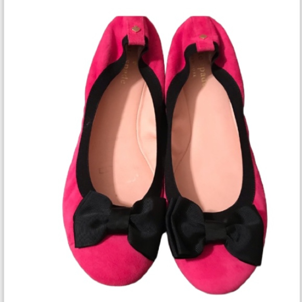 Kate Spade suede flats